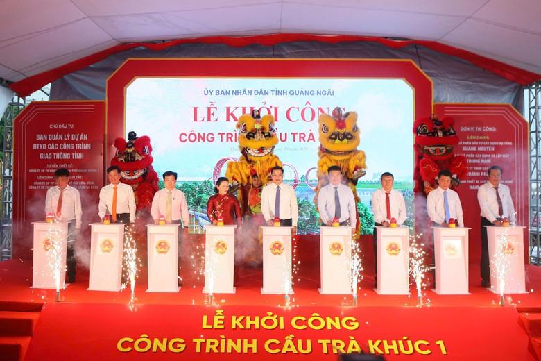 Quảng Ngãi khởi công xây mới cầu Trà Khúc 1- Ảnh 2.